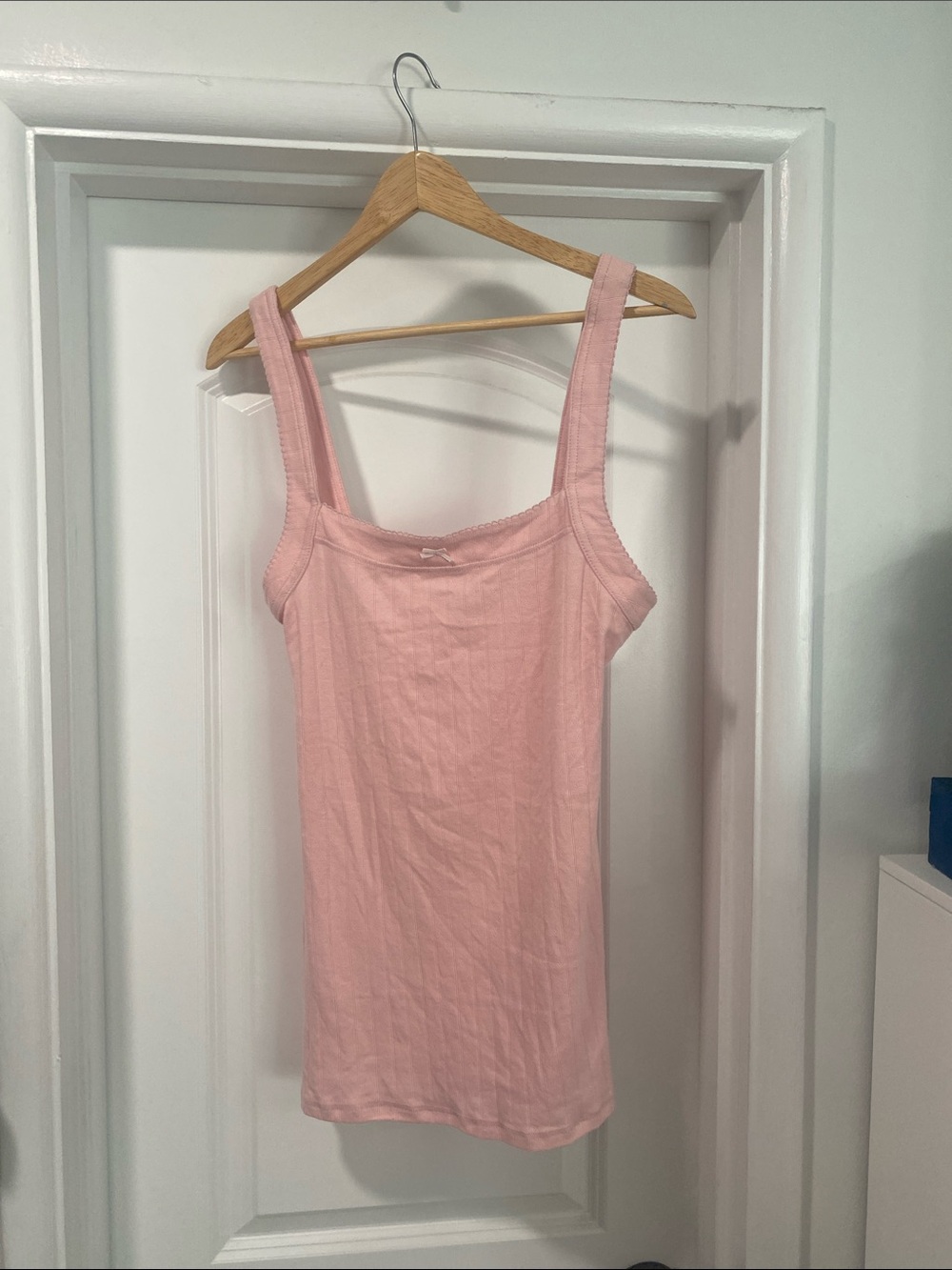 FREE PEOPLE End Game Pointelle Nightie in Pink. Size Small. 
NWOT Retail: $60 - Picture 5 of 10